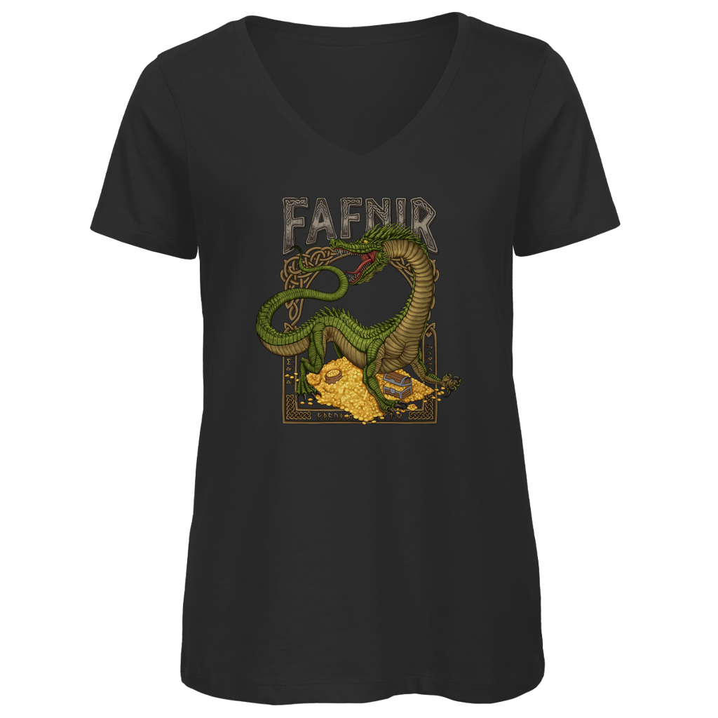 Fafnir - Damen Premium V-Neck T-Shirt