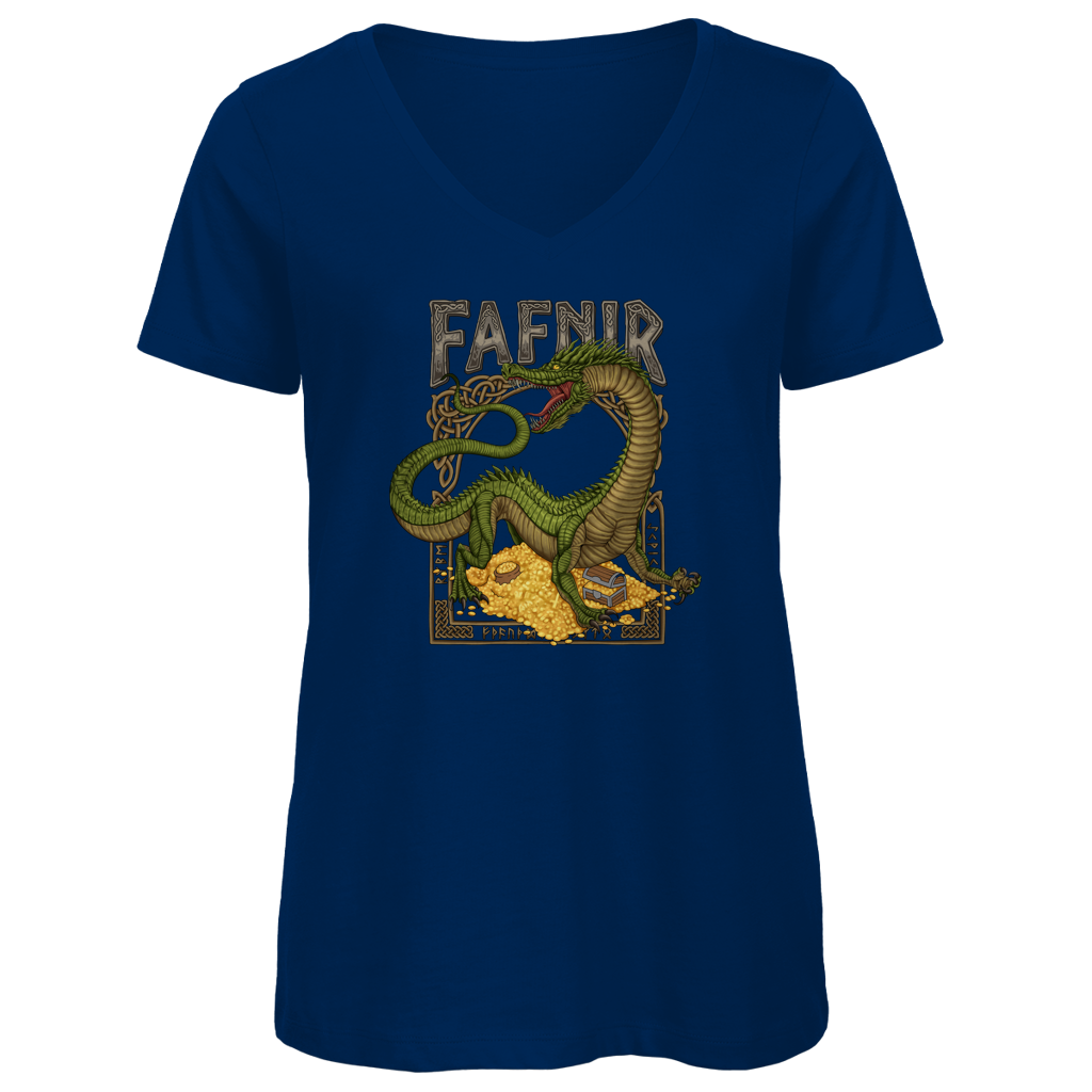 Fafnir - Damen Premium V-Neck T-Shirt
