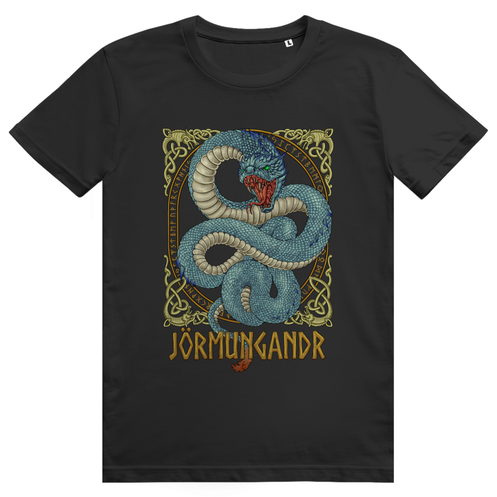 Jörmungandr Schlange - Unisex Premium T-Shirt