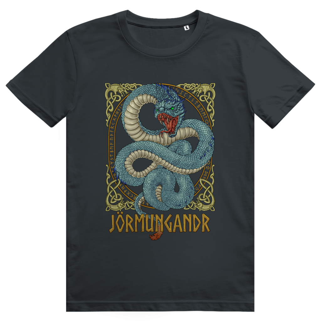 Jörmungandr Schlange - Unisex Premium T-Shirt