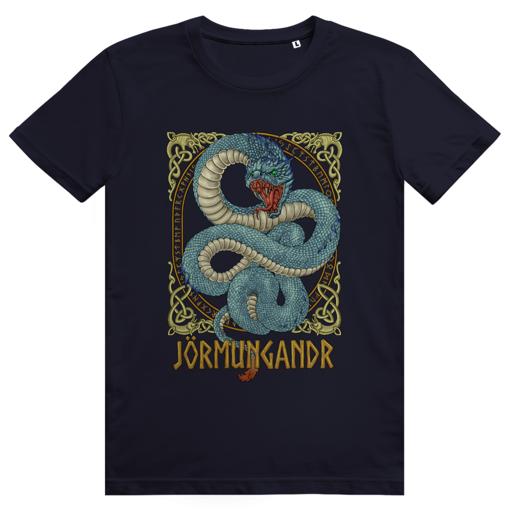 Jörmungandr Schlange - Unisex Premium T-Shirt