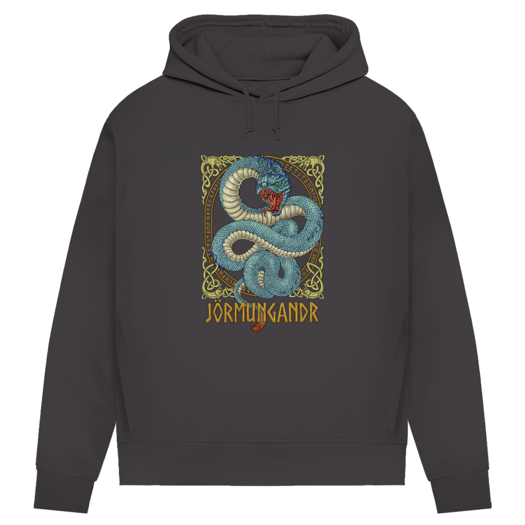 Jörmungandr Schlange - Damen Premium Hoodie