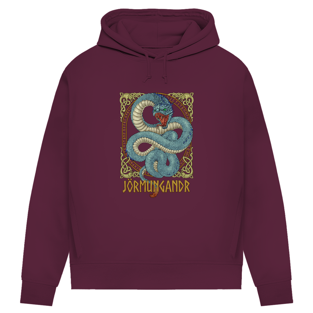 Jörmungandr Schlange - Damen Premium Hoodie