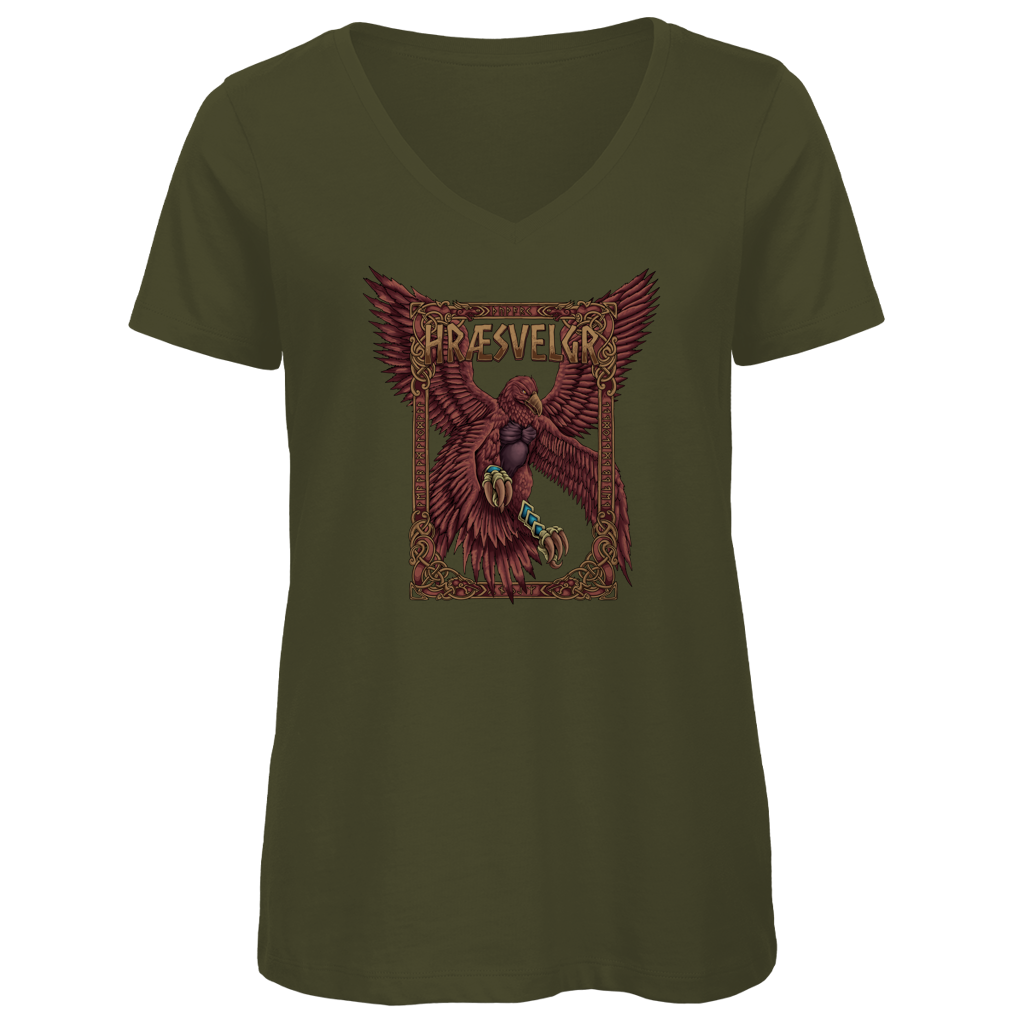 Hræsvelgr - Damen Premium V-Neck T-Shirt