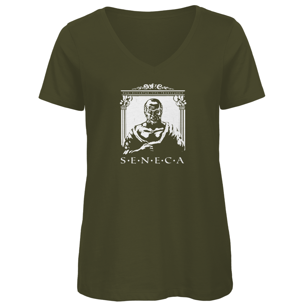 Seneca - Damen Premium V-Neck T-Shirt