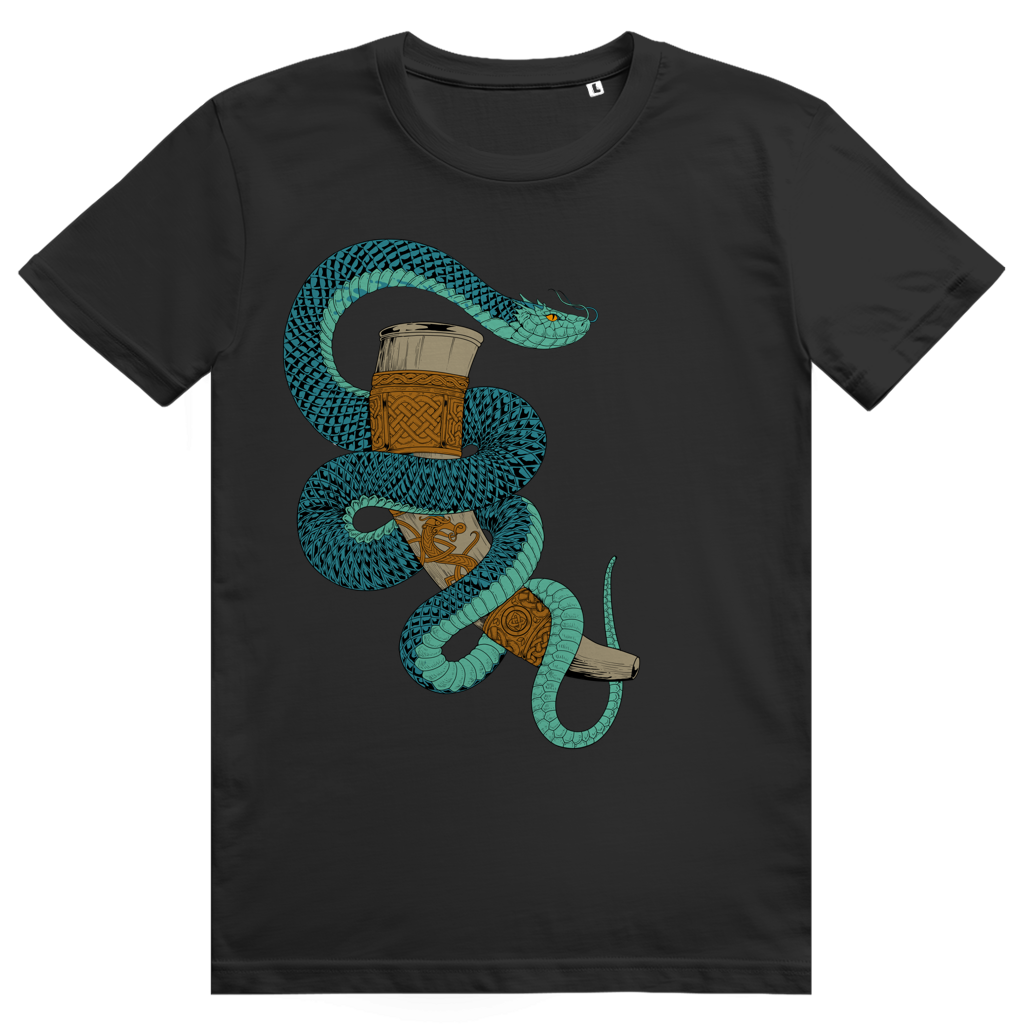 Die Midgardschlange & Trinkhorn - Unisex Premium T-Shirt