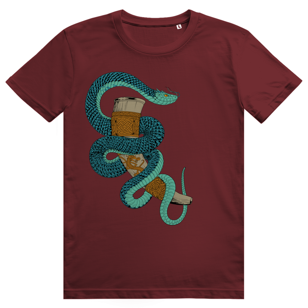 Die Midgardschlange & Trinkhorn - Unisex Premium T-Shirt