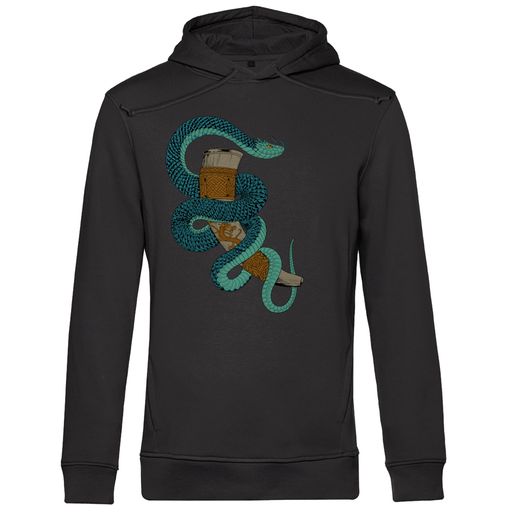 Die Midgardschlange & Trinkhorn - Herren Premium Hoodie