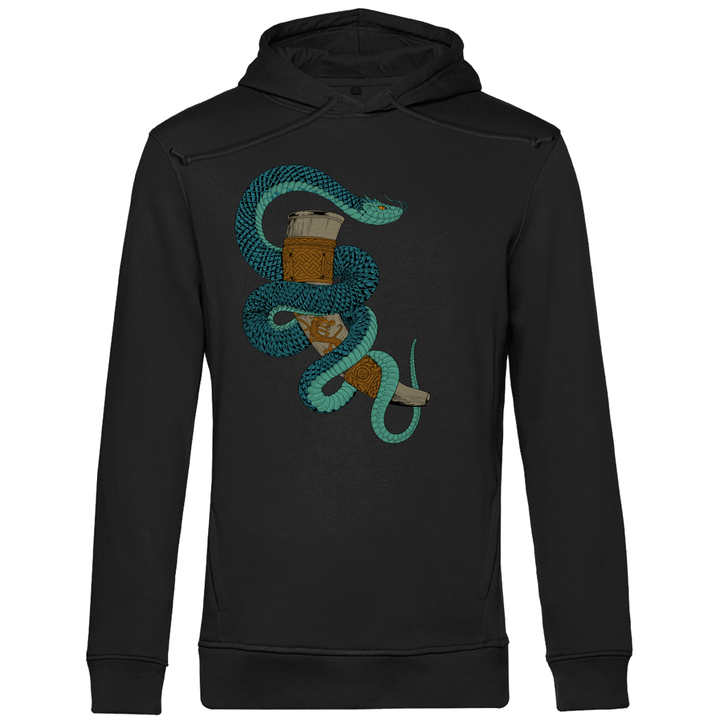 Die Midgardschlange & Trinkhorn - Herren Premium Hoodie