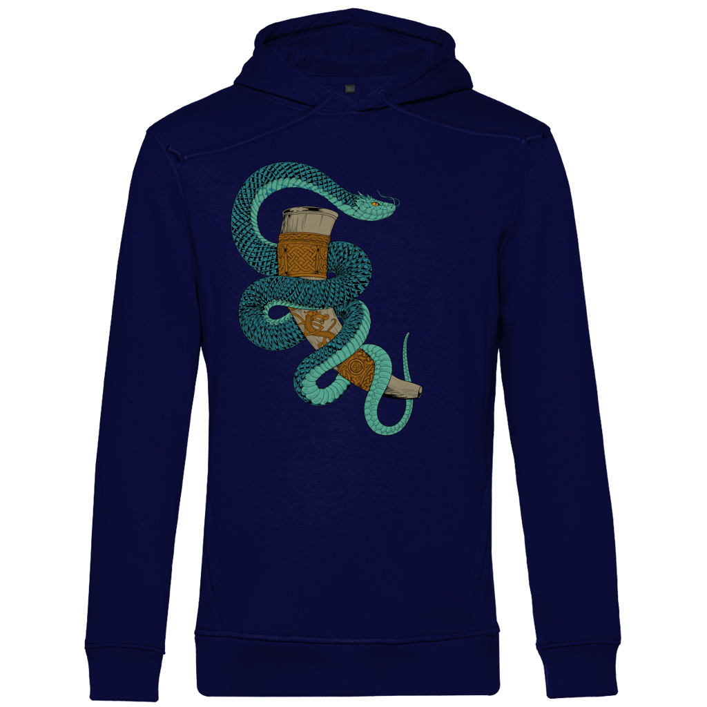 Die Midgardschlange & Trinkhorn - Herren Premium Hoodie