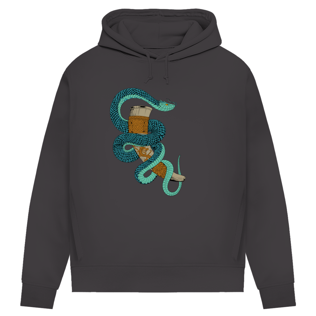 Die Midgardschlange & Trinkhorn - Damen Premium Hoodie