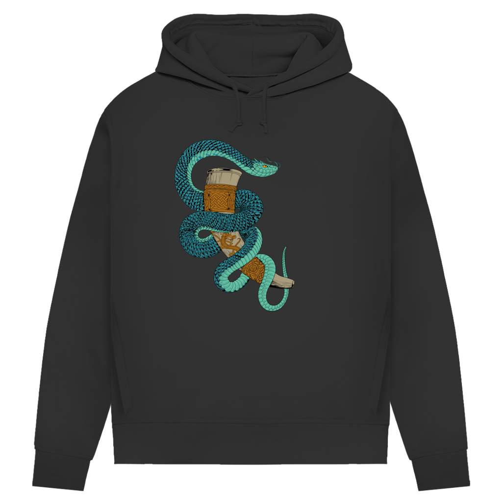 Die Midgardschlange & Trinkhorn - Damen Premium Hoodie