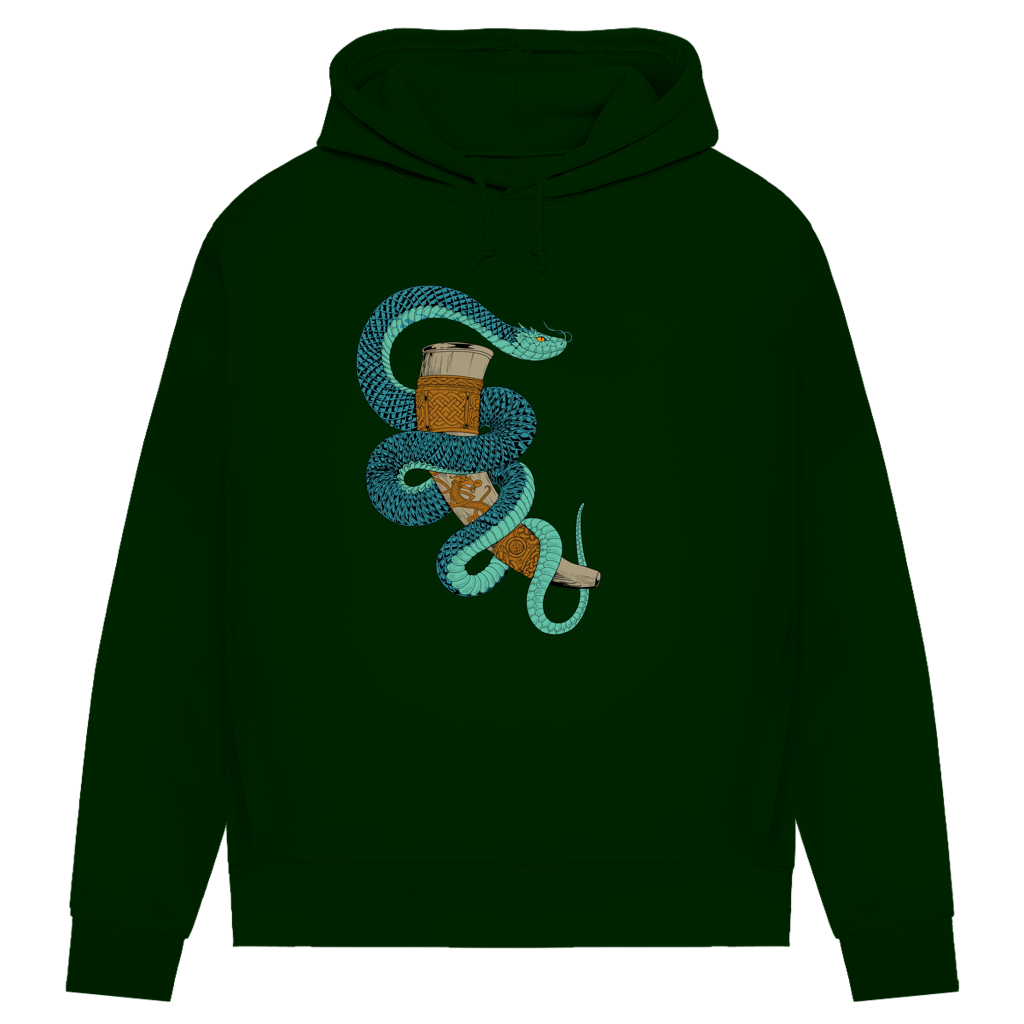 Die Midgardschlange & Trinkhorn - Damen Premium Hoodie
