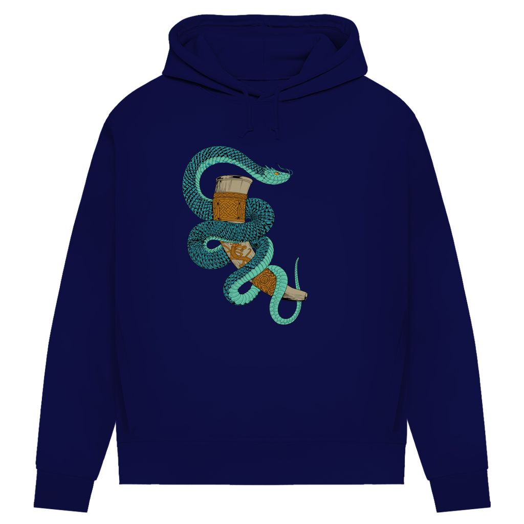 Die Midgardschlange & Trinkhorn - Damen Premium Hoodie