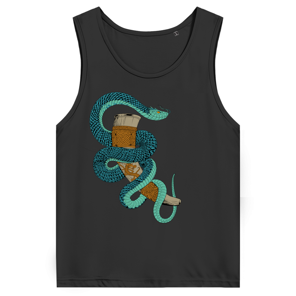Die Midgardschlange & Trinkhorn - Herren Premium Tank Top