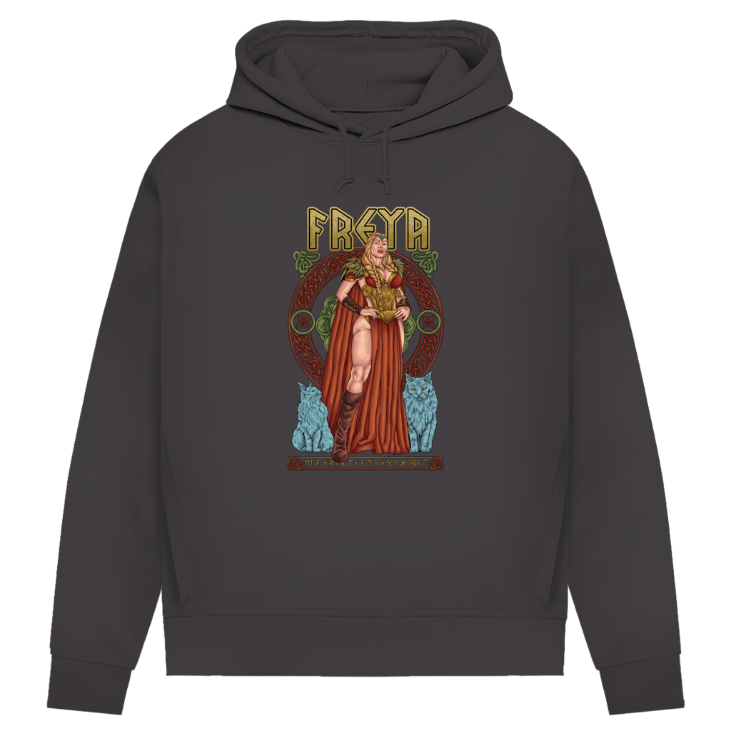 Freya - Göttin der Liebe - Damen Premium Hoodie