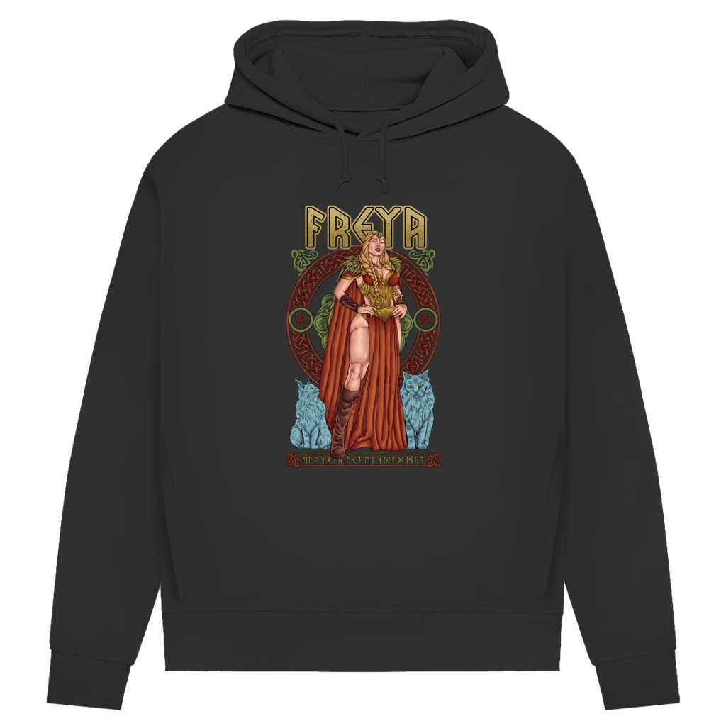 Freya - Göttin der Liebe - Damen Premium Hoodie
