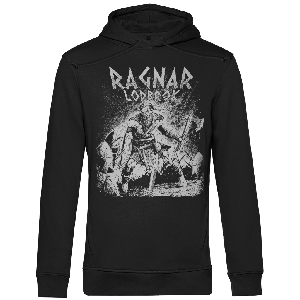 Ragnar Lodbrok im Kampf - Herren Premium Hoodie