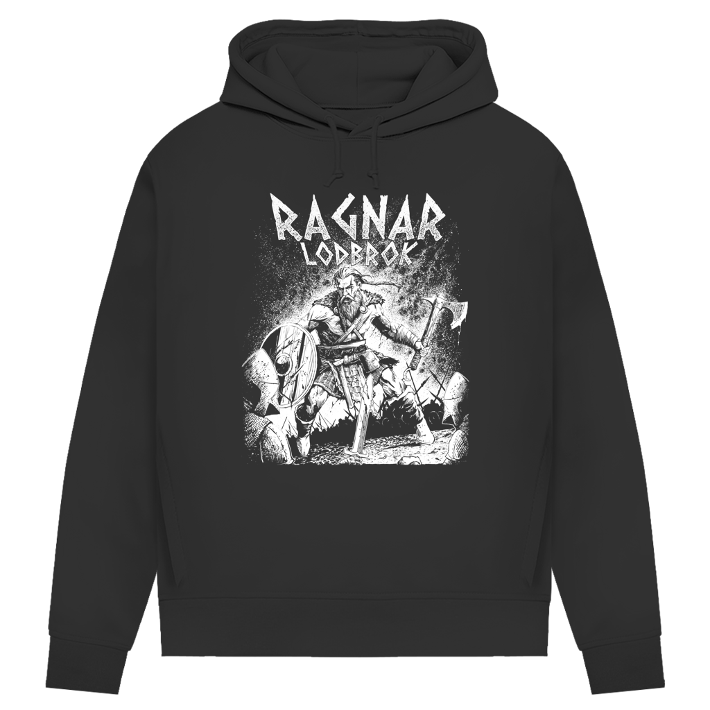 Ragnar Lodbrok im Kampf - Damen Premium Hoodie