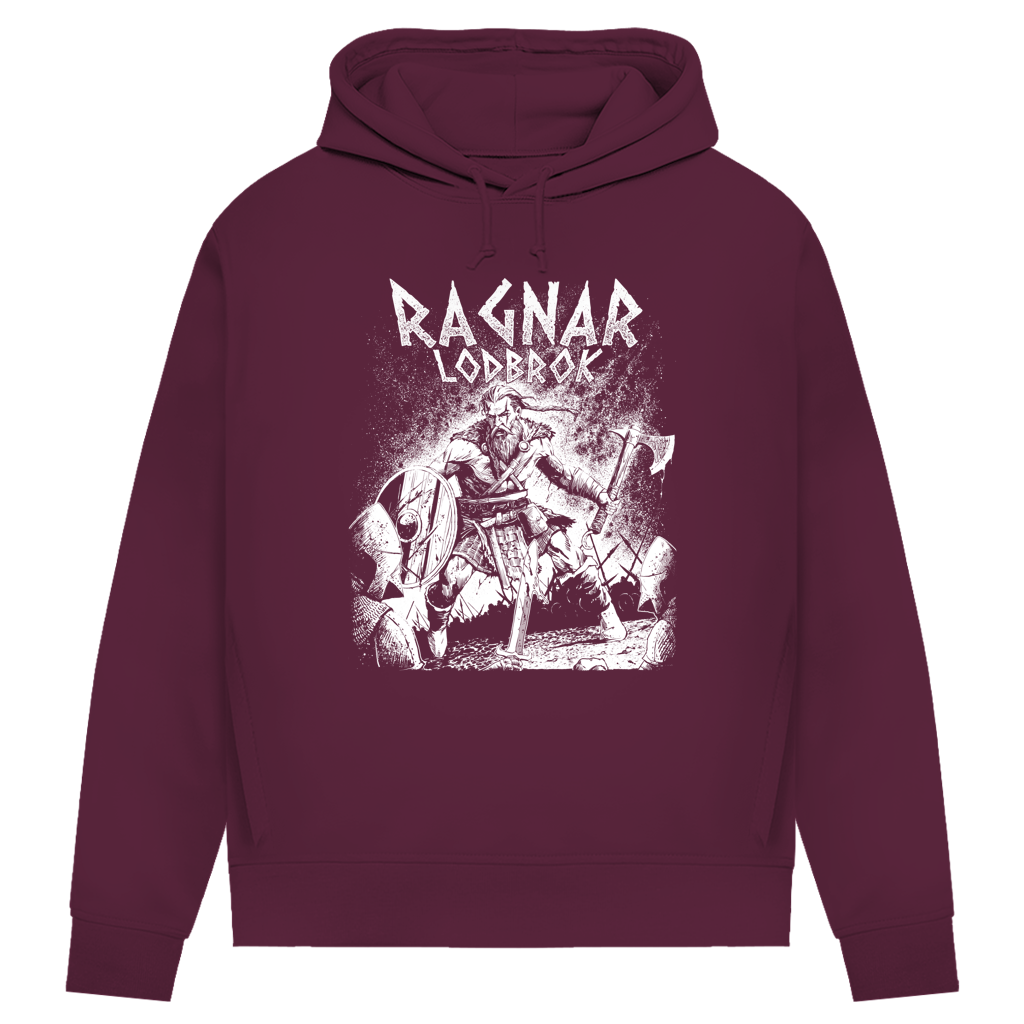 Ragnar Lodbrok im Kampf - Damen Premium Hoodie