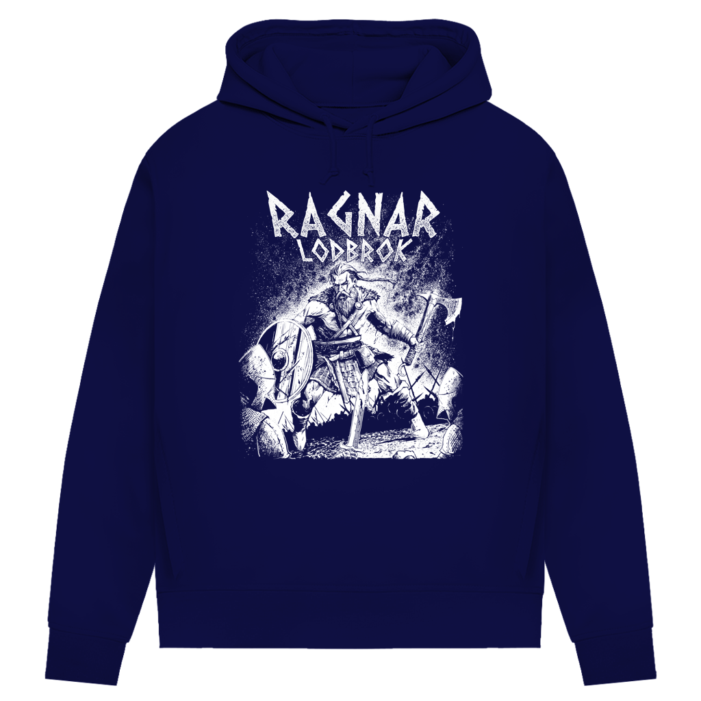 Ragnar Lodbrok im Kampf - Damen Premium Hoodie