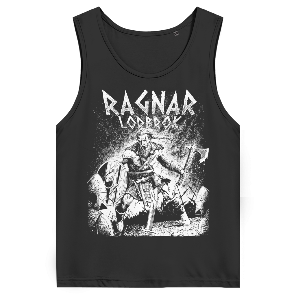 Ragnar Lodbrok im Kampf - Herren Premium Tank Top