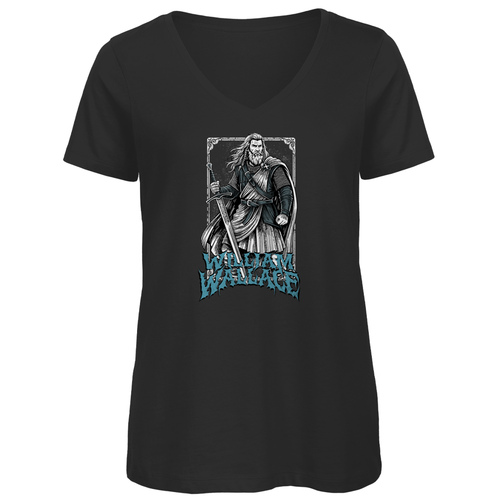 William Wallace - Damen Premium V-Neck T-Shirt