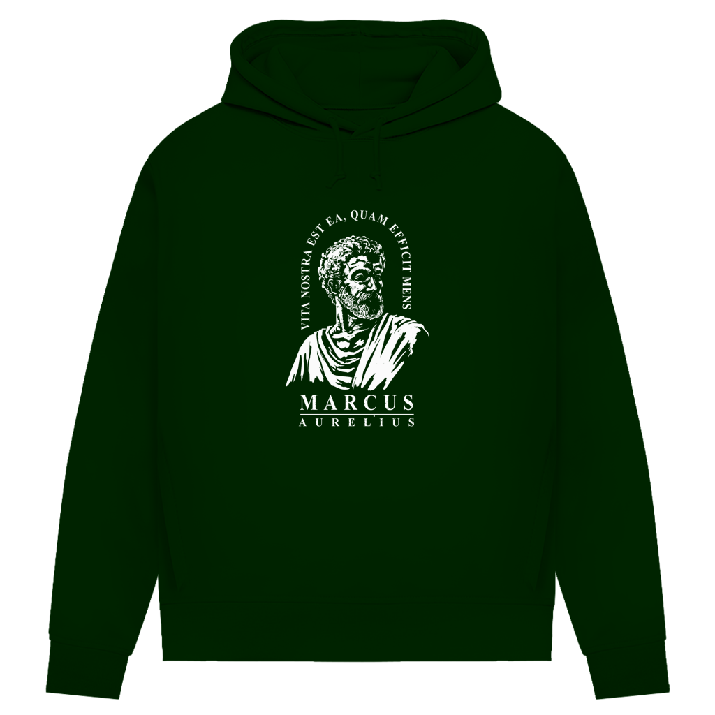 Vita nostra est ea, quam efficit mens - Damen Premium Hoodie