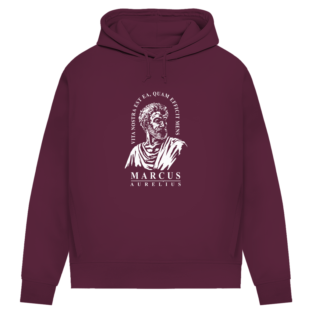 Vita nostra est ea, quam efficit mens - Damen Premium Hoodie