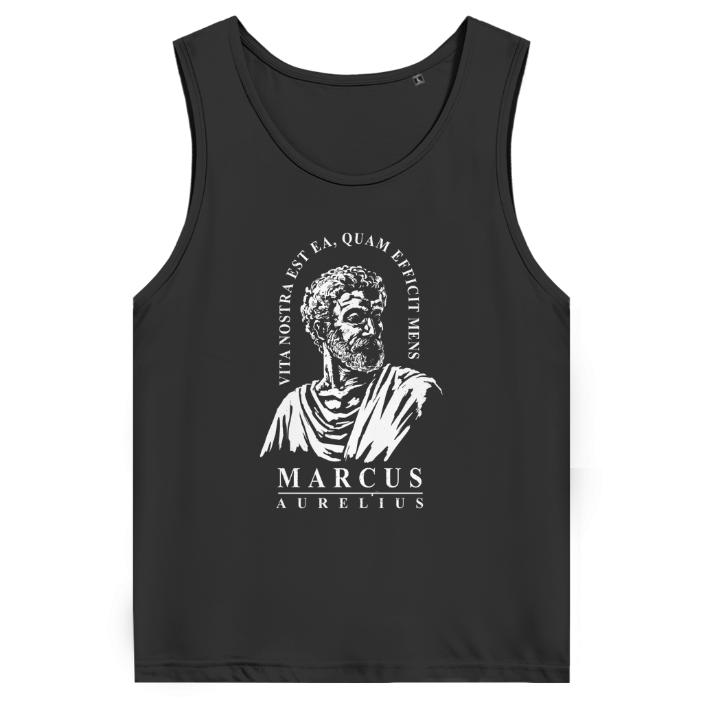 Vita nostra est ea, quam efficit mens - Herren Premium Tank Top