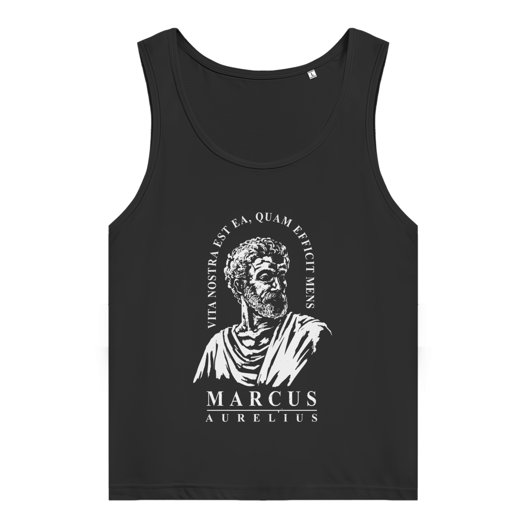 Vita nostra est ea, quam efficit mens - Damen Premium Tank Top