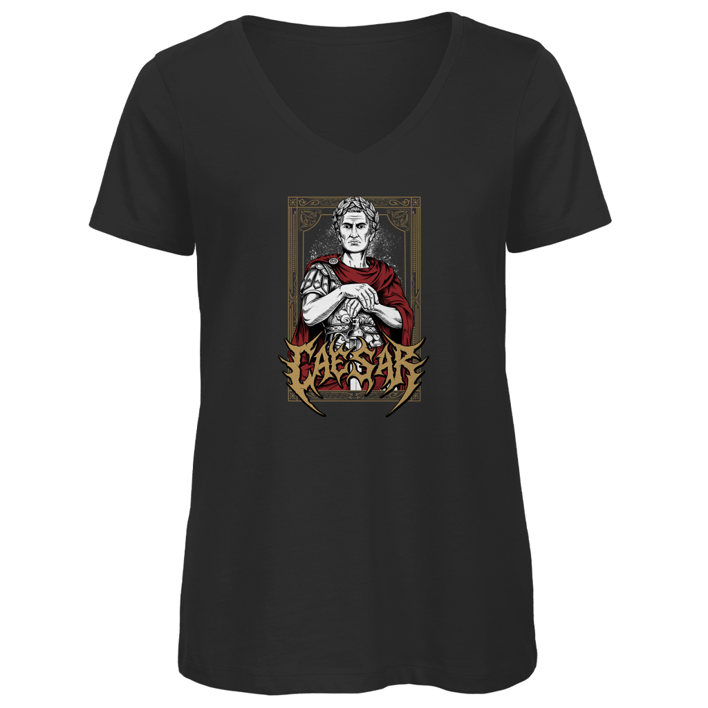 Gaius Iulius Caesar - Damen Premium V-Neck T-Shirt