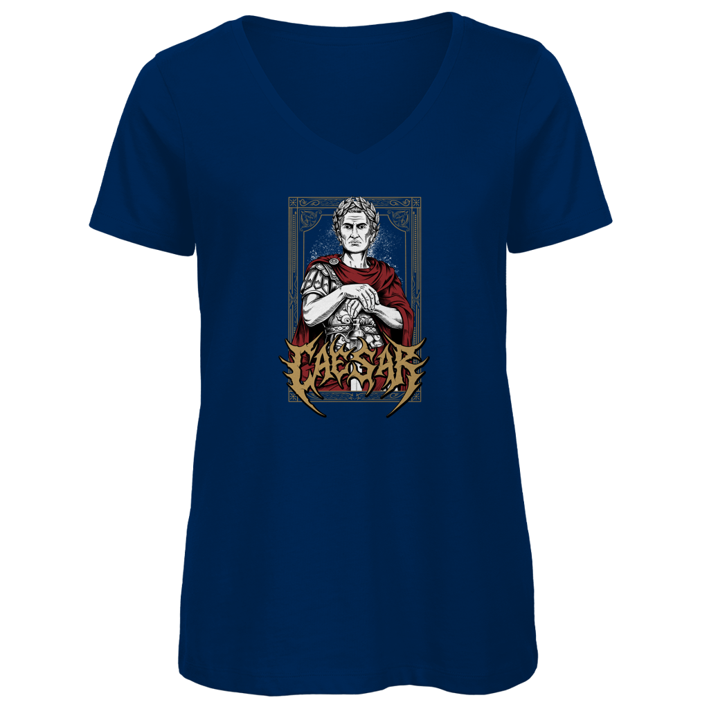 Gaius Iulius Caesar - Damen Premium V-Neck T-Shirt