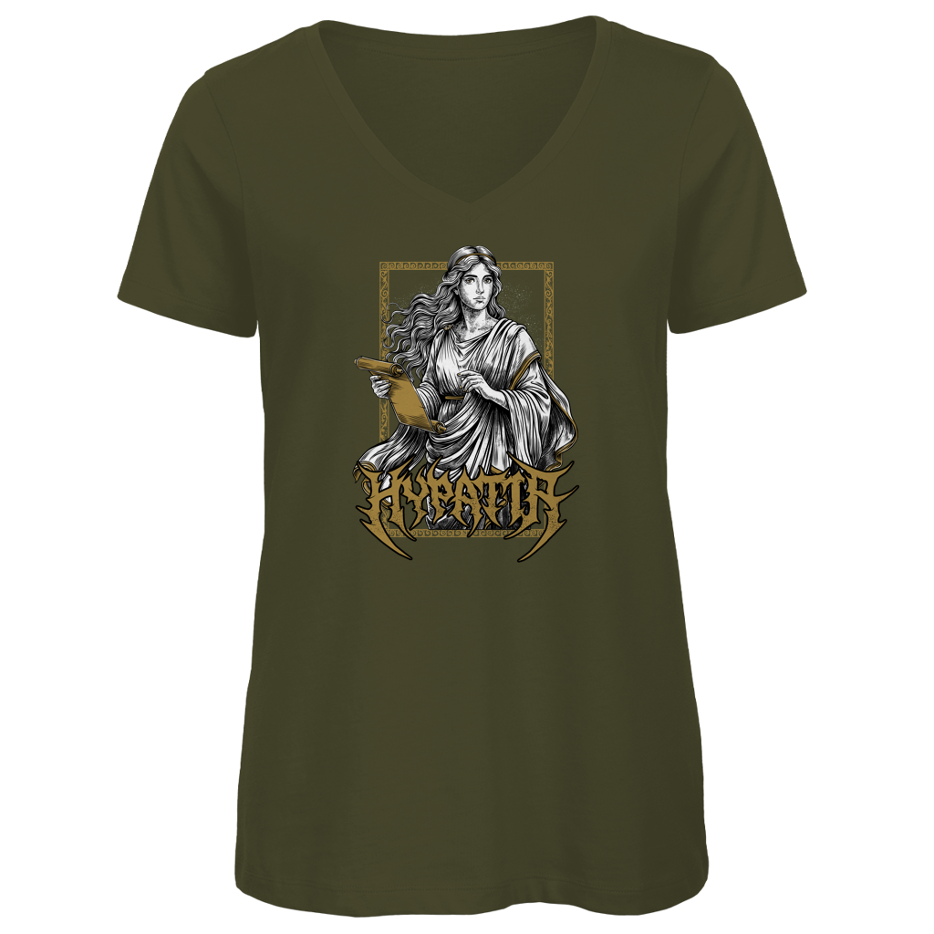 Hypatia - Damen Premium V-Neck T-Shirt