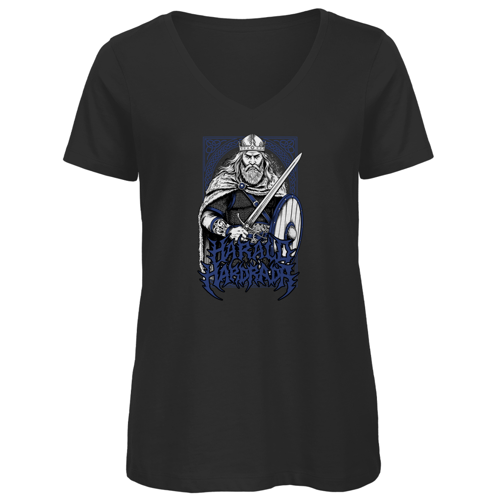 Harald Hardrada - Damen Premium V-Neck T-Shirt