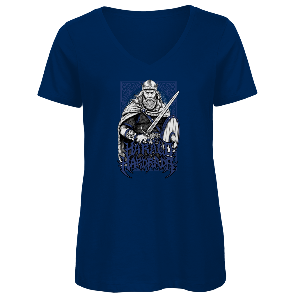 Harald Hardrada - Damen Premium V-Neck T-Shirt