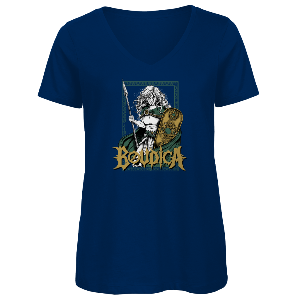 Boudica - Damen Premium V-Neck T-Shirt
