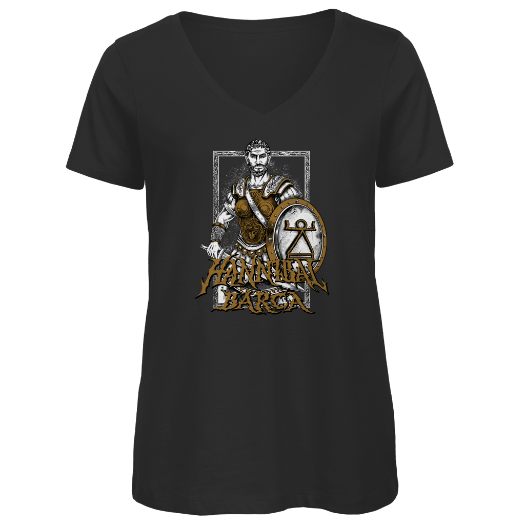 Hannibal Barca - Damen Premium V-Neck T-Shirt