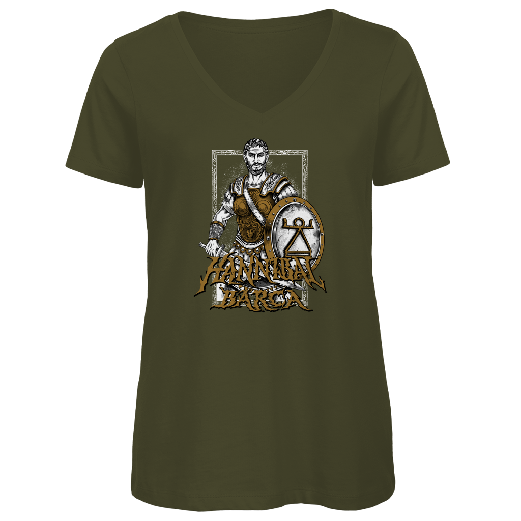 Hannibal Barca - Damen Premium V-Neck T-Shirt