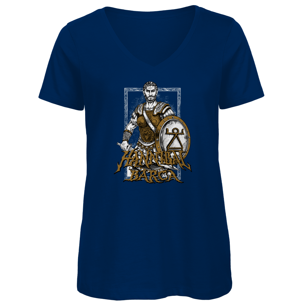 Hannibal Barca - Damen Premium V-Neck T-Shirt