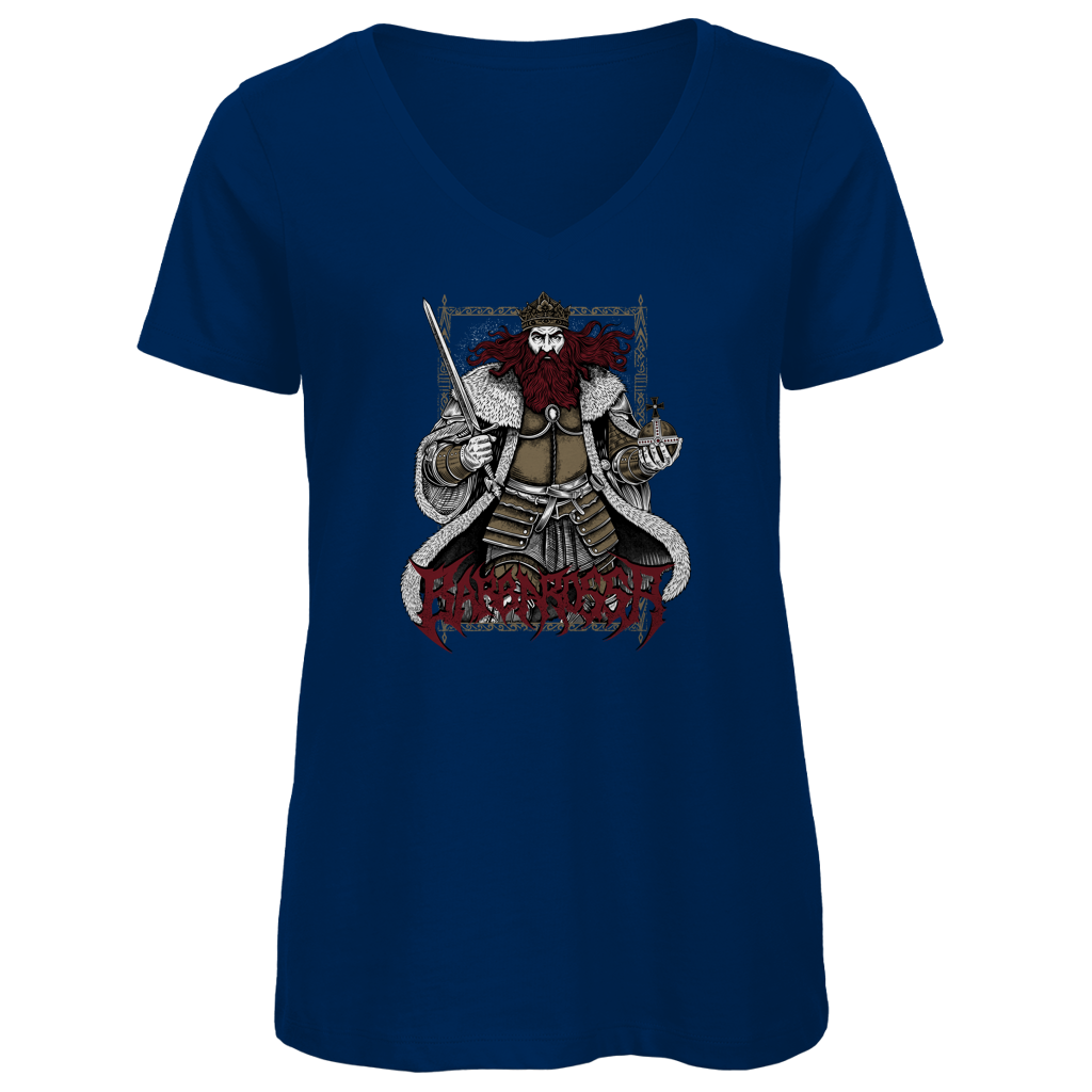 König Barbarossa - Damen Premium V-Neck T-Shirt