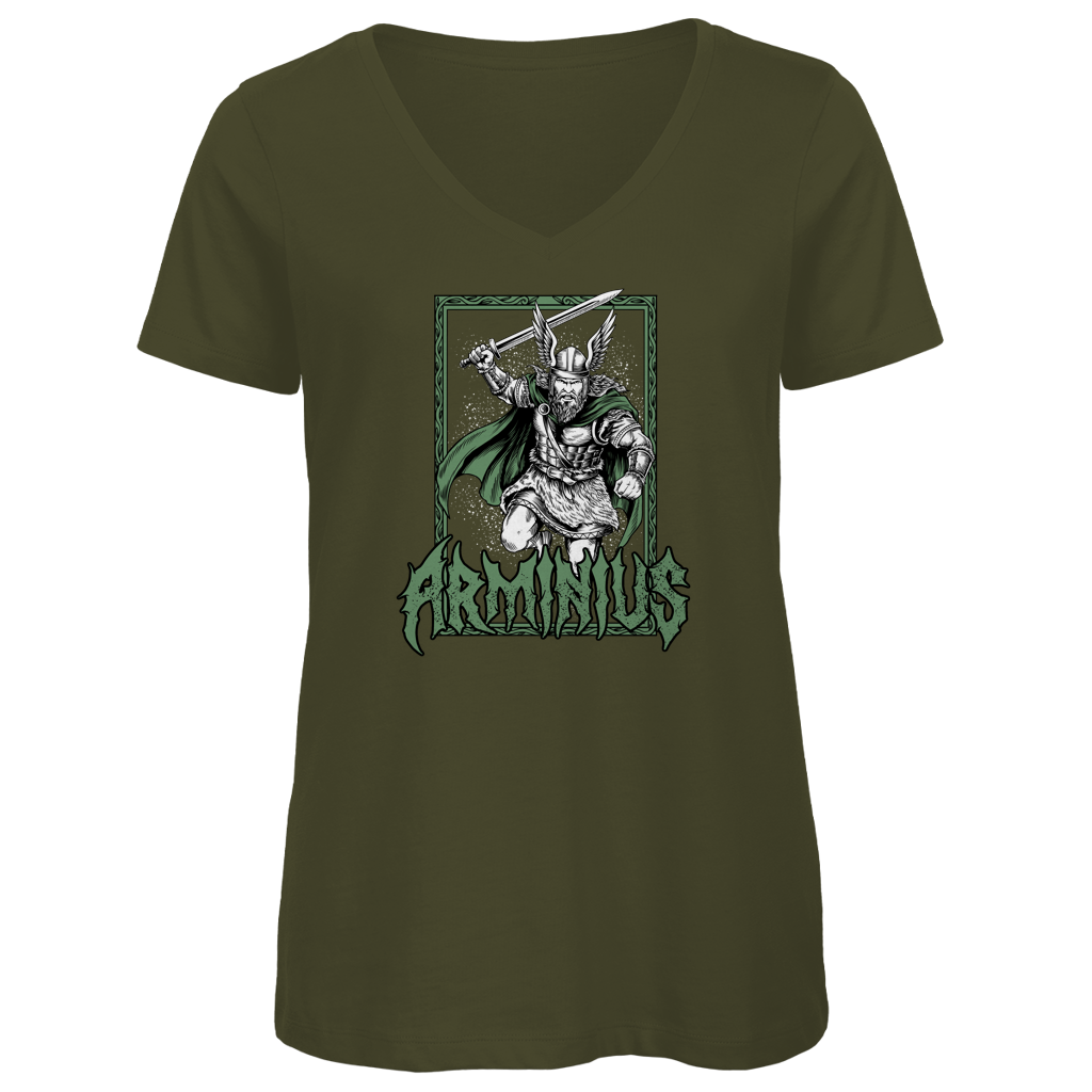 Arminius - Damen Premium V-Neck T-Shirt