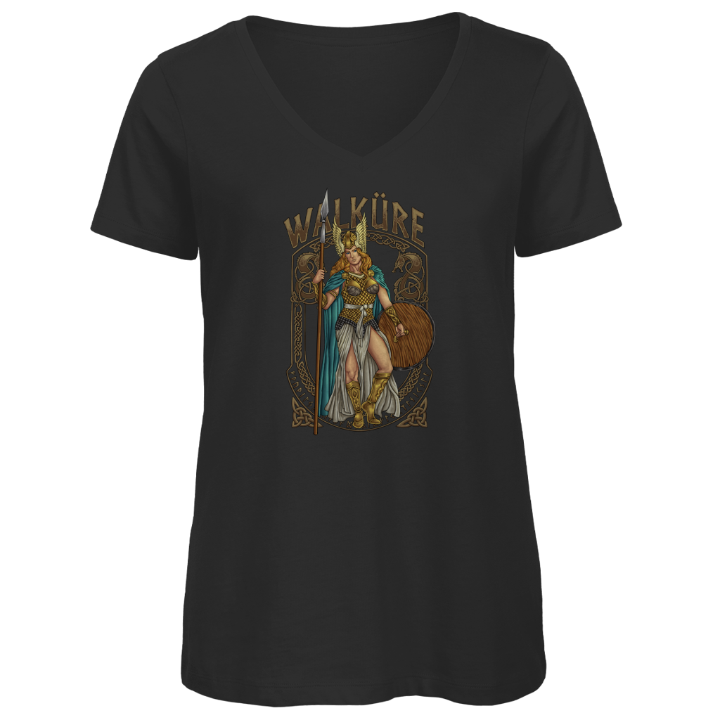 Walküre - Damen Premium V-Neck T-Shirt