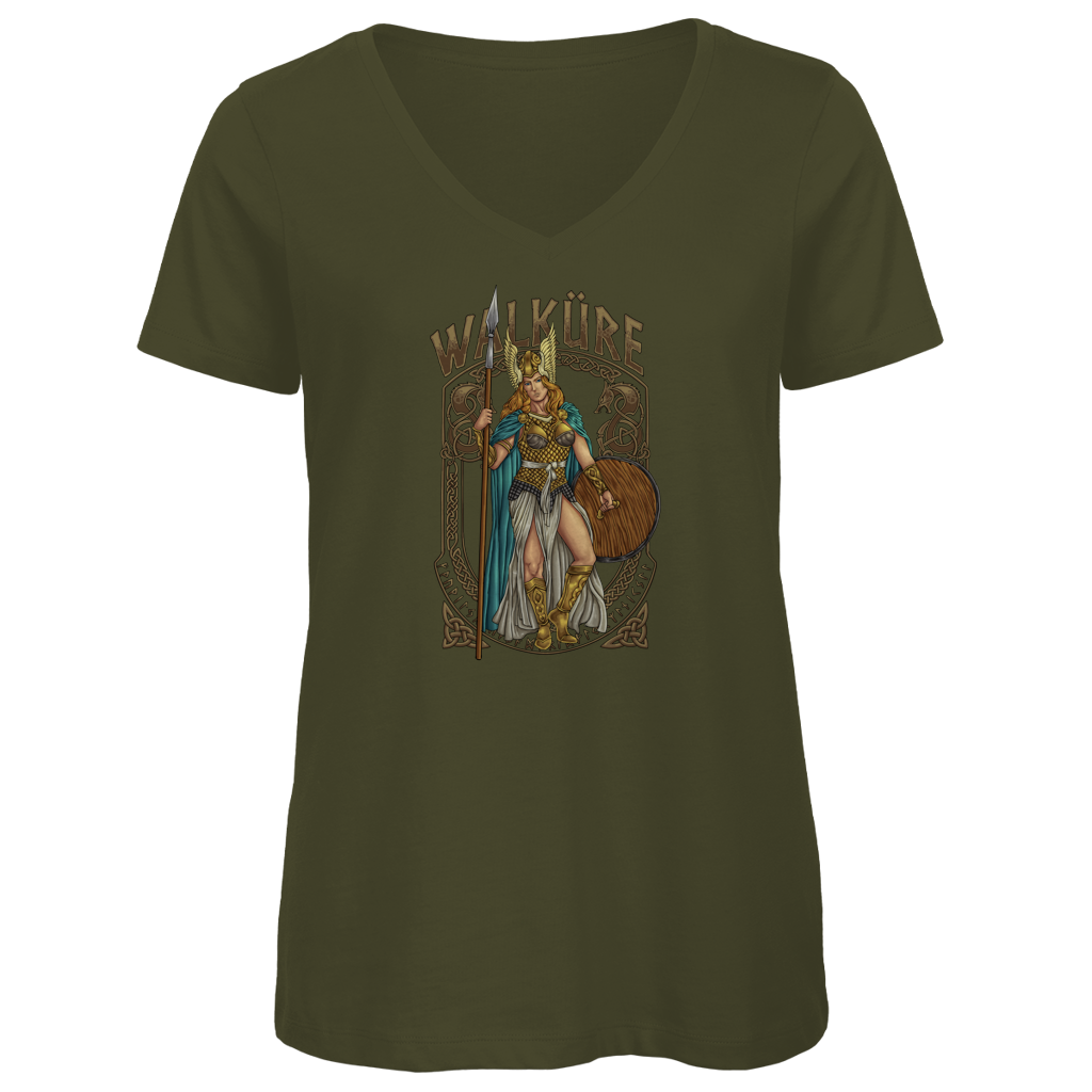 Walküre - Damen Premium V-Neck T-Shirt