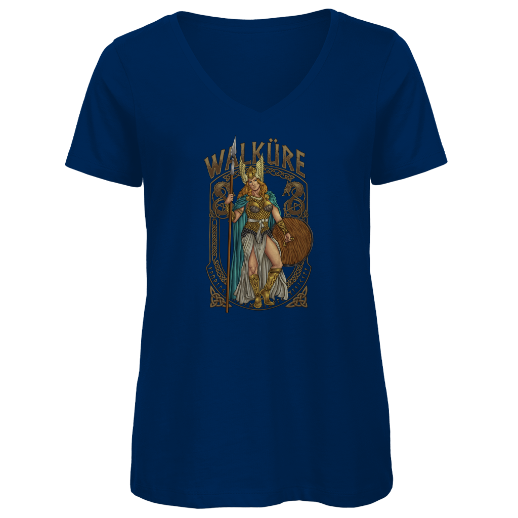 Walküre - Damen Premium V-Neck T-Shirt