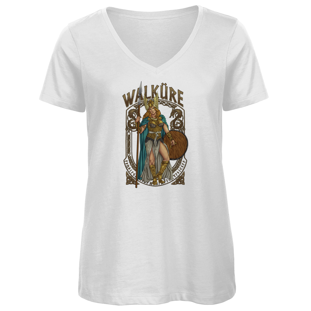 Walküre - Damen Premium V-Neck T-Shirt
