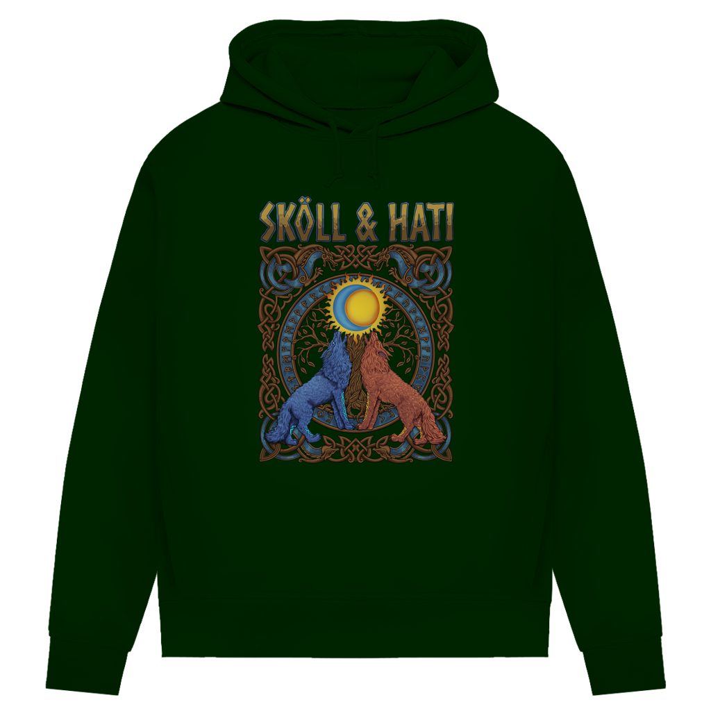 Sköll & Hati - Damen Premium Hoodie