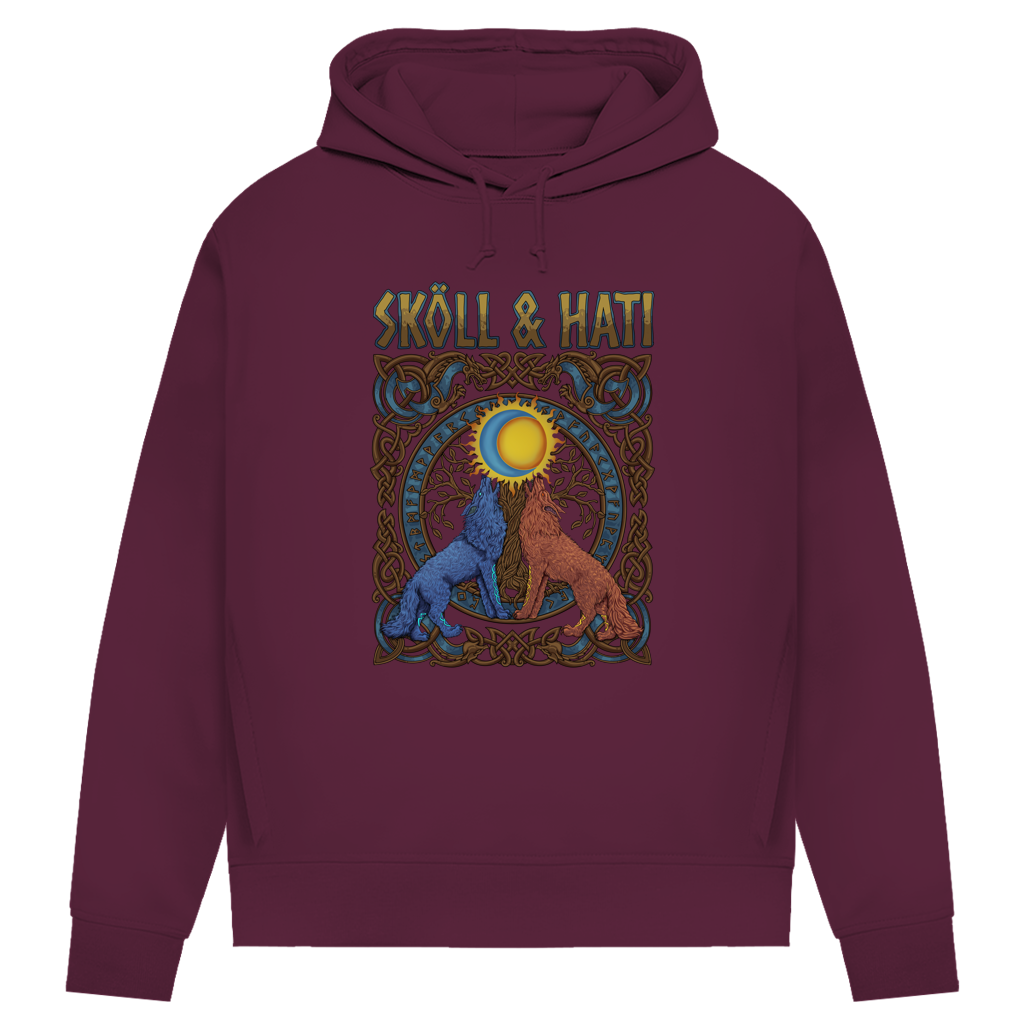 Sköll & Hati - Damen Premium Hoodie