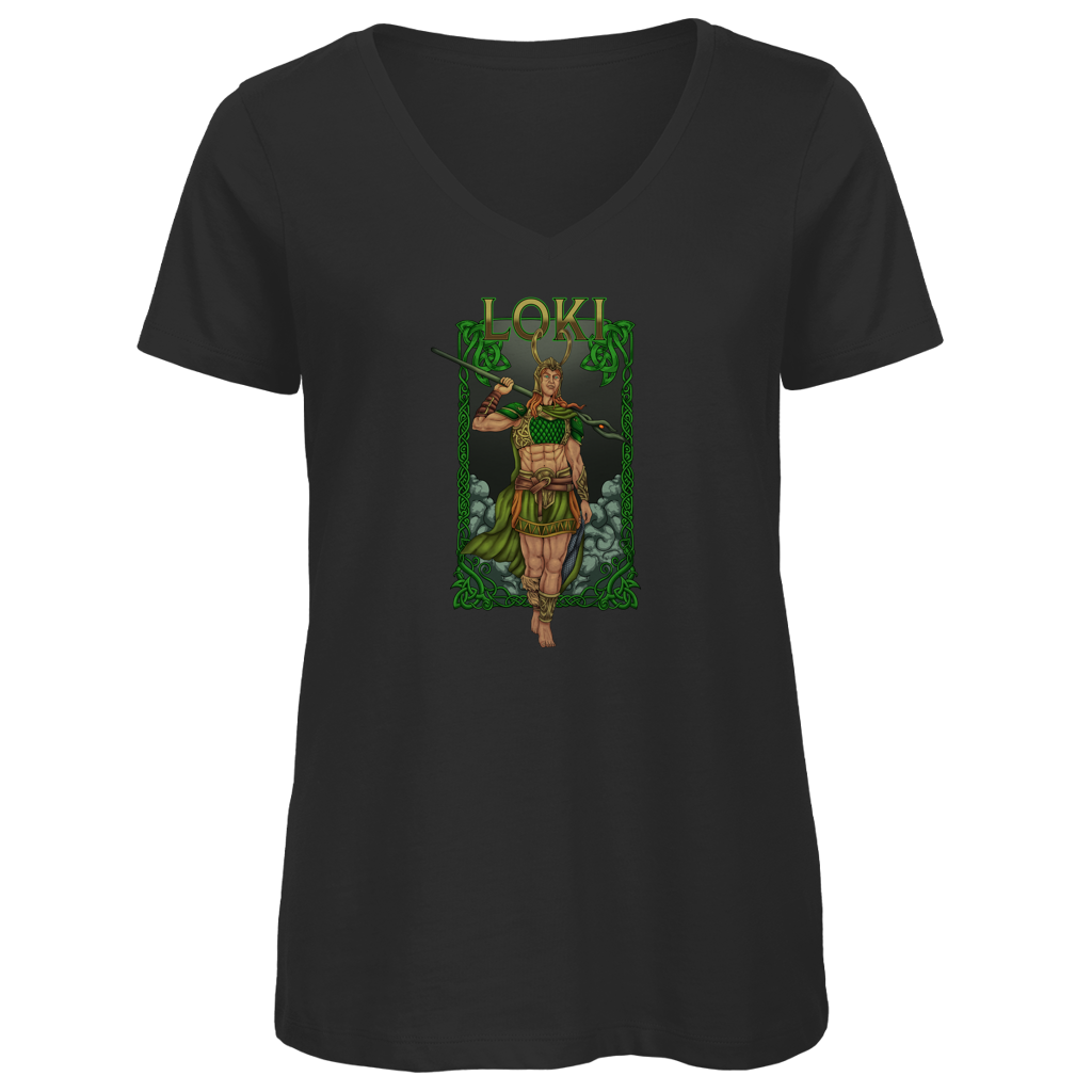 Loki - Damen Premium V-Neck T-Shirt