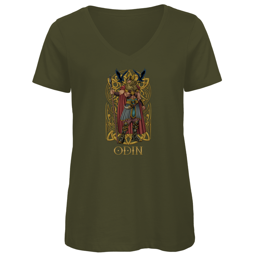 Odin - Damen Premium V-Neck T-Shirt
